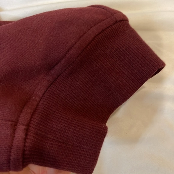 Lululemon Burgundy Scuba Joggers Sz 12 - Picture 4 of 4